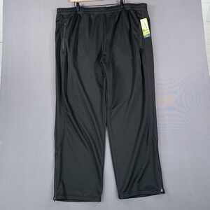 Old Navy Rec Tech‎ Pants Mens 2XL Black Athletic Activewear Performance Zip Legs